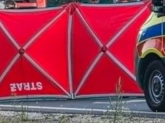 Samochód uderzył w latarnię. Jedna osoba nie żyje