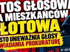Ktoś głosował za mieszkańców Złotowa. Miasto unieważnia głosy i zawiadamia prokuraturę