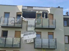 Wybuch w bloku w Kościanie. Poważne uszkodzenia budynku