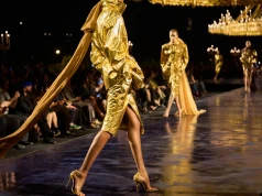 Wszyscy mówią o ociekającym złotem pokazie Saint Laurent. Czy to ostatni sezon Anthony'ego Vaccarello dla domu mody?