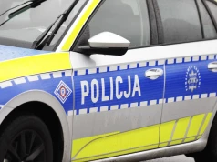 Motocyklista i pieszy w szpitalu po wieczornym wypadku