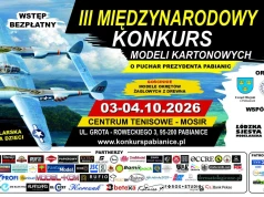 W najbliższy weekend w Pabianicach odbędzie się Międzynarodowy Konkurs Modeli Kartonowych