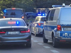 Wjechał w policjanta i uciekł do lasu. Trwa obława za sprawcą potrącenia funkcjonariusza