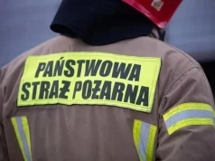 Płonie stolarnia w Skotnikach. Strażacy w akcji