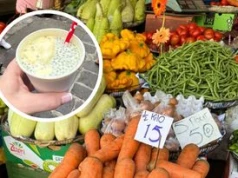 Warzywa za grosze i najlepszy napój świata. Pokazała, jak wygląda targ na rajskiej wyspie