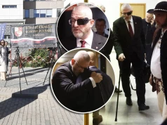Grzegorz Braun o lasce w sądzi. Gdy polityk przemawiał zagłuszali go hymnem Rosji i …