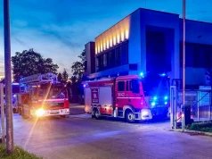 Dziewięć zastępów straży interweniowało w Stawie