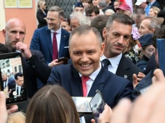Prezydent Nawrocki w Stargardzie: jutro musi być lepsze