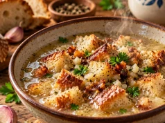 Prosta zupa z czerstwego chleba. Tani przepis, o którym mało kto pamięta
