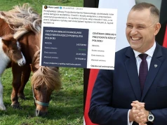 Kancelaria prezydenta potwierdza, że ma dwa konie dla prezydenta i żony, jeden dla ochroniarza i kuca