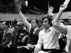 Pierwszy od 36 lat pokaz filmu z historycznego zjazdu „Solidarności” w hali Olivia