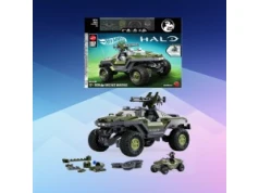 Zestaw Halo x Hot Wheels w Amazon PL. Klocki Brick Shop UNSC M12 Warthog za 239,99 zł!