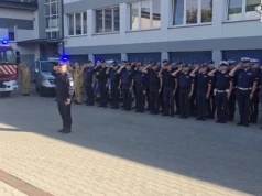 Hołd dla policjanta, który zginął na służbie. W Tychach rozległy się syreny