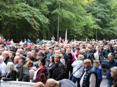 Tłumy Koszalinian przywitały Prezydenta Karola Nawrockiego