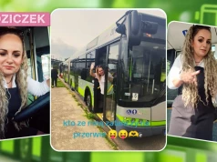 Najpierw motornicza, teraz „autobusiara”. Kierująca autobusem z Olsztyna podbija TikToka
