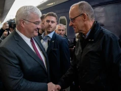 Rosyjskie groźby mu niestraszne. Niespodziewana wizyta w Kijowie