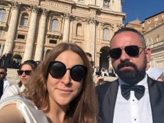 Po ślubie pojechali do Papieża. „Obiecałem to żonie”