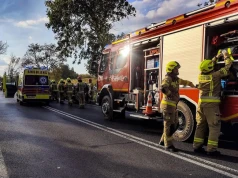 Wypadek na DK92. Jedna osoba w szpitalu.