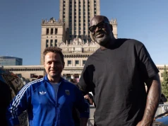 Shaquille O’Neal w Warszawie. Legenda NBA pojawiła się pod Pałacem Kultury