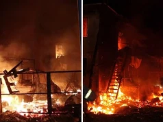 Rosjanie uderzyli w nocy. Charków w ogniu, jedna osoba nie żyje