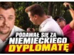 Podawał się za niemieckiego dyplomatę i zawłaszczał publiczny teren.
