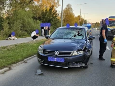 Szokujące ustalenia po śmierci pieszego w Nowym Sączu. Minimum 120 km/h i nielegalny wyścig. Zatrzymano drugiego kierowcę