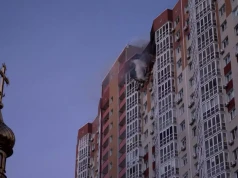 Powietrzny terror wobec Kijowa. Zachodni dyplomaci zostają