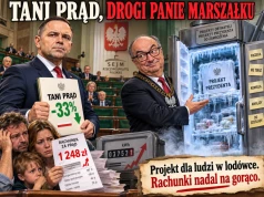Tani prąd, drogi Panie Marszałku – felieton polityczny Tomasza Trzcińskiego