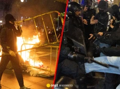 Nocne zamieszki w Barcelonie. Protest wymknął się spod kontroli