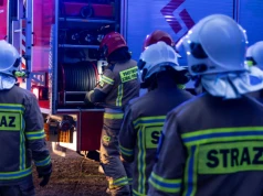 Pożar w szpitalu Rydygiera w Krakowie. Ewakuowano pacjentów