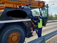 Z ostatniej chwili: Potrącenie nastolatki przez dźwig!