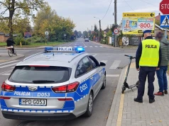 41 wypadków z udziałem hulajnóg na Lubelszczyźnie. Policja prowadzi wzmożone kontrole