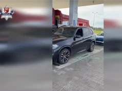 Seryjny złodziej samochodów w rękach policji. Litwin wpadł na trasie S61 po międzynarodowym pościgu