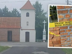 Mieszkańcy sami odbudowywali kapliczkę. Prace przerwał donos do inspektora