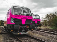 Różowe Vectrony Laude Smart Intermodal wjechały do Holandii