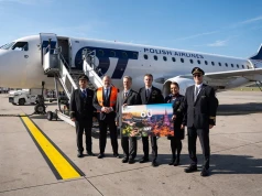 60 lat rejsów Polskich Linii Lotniczych LOT z Katowice Airport