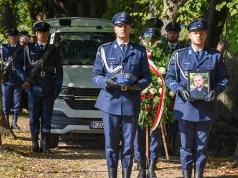 Pożegnano policjanta, który zginął w wypadku motocyklowym w Zielonej Górze
