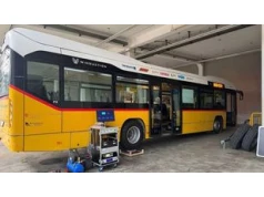 Winduction testuje opony. Naładują autobus elektryczny na przystanku
