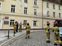 Pożar w budynku Starostwa Powiatowego w Lwówku Śląskim?