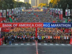 Ostatnie przygotowania do Bank of America Marathon w Chicago. Kierowcy powinni przygotować się na utrudnienia w ruchu