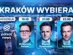 Dwa exit polle, komentarze czołowych dziennikarzy Polsat News. Wielki finał bitwy o Kraków