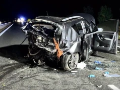 Prokuratura potwierdza: 270 km/h i śmierć pod Stargardem. Pasażer namawiał kierowcę do szybszej jazdy, grozi im 20 lat więzienia