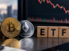 Bitcoinowe ETF tracą 487 mln dolarów