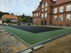 Boisko przy Jedynce w Golubiu-Dobrzyniu prawie gotowe. Tak wygląda nowy obiekt