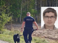 Policja szuka mężczyzny kierującego pojazdem, który spłonął