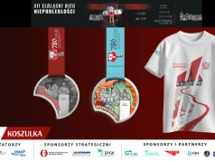 Oficjalna koszulka XII Elbląskiego Biegu Niepodległości