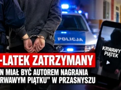 17-latek zatrzymany w Przasnyszu. To on miał być autorem nagrania o „krwawym piątku”