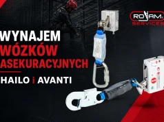 Wózki asekuracyjne HAILO i AVANTI na wynajem. Rozwiązanie dla firm z branży wiatrowej