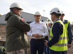 W Golubiu-Dobrzyniu powstaje miejsce schronienia dla 400 osób. Budowę wizytował wojewoda kujawsko-pomorski