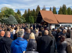 Ostatnie pożegnanie śp. Michała. Trwają uroczystości pogrzebowe ofiary tragicznego wypadku w Nowym Sączu